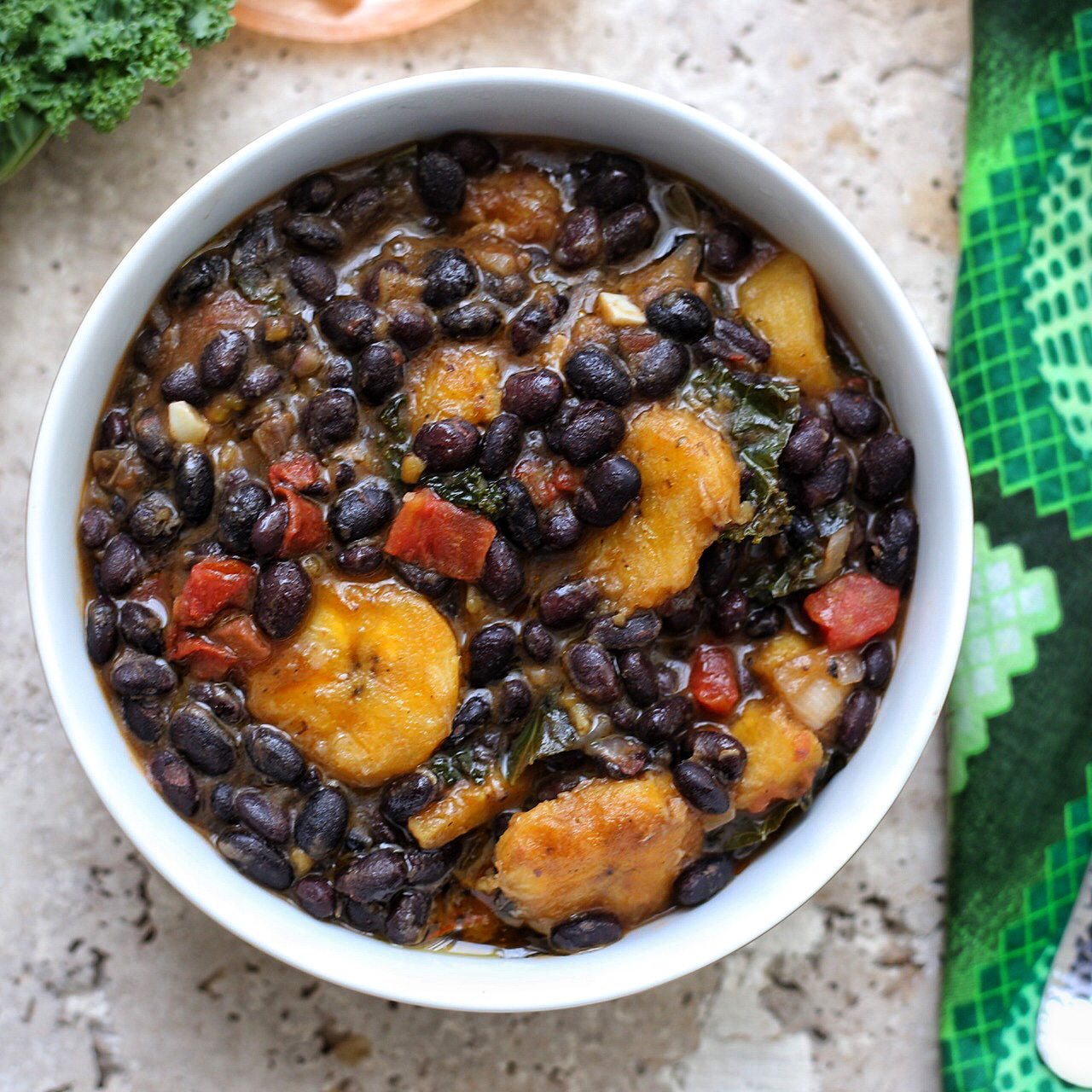 Black Beans And Plantain Stew - Afrovitalityeats