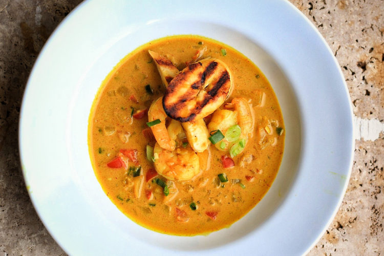 Caribbean Shrimp Curry