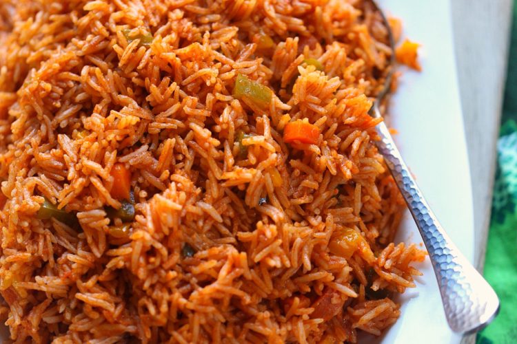 veggie jollof rice