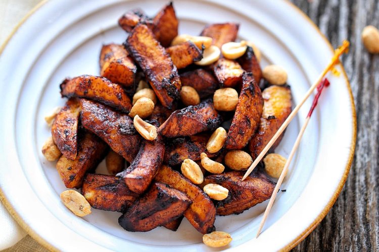 ripe plantain crisps