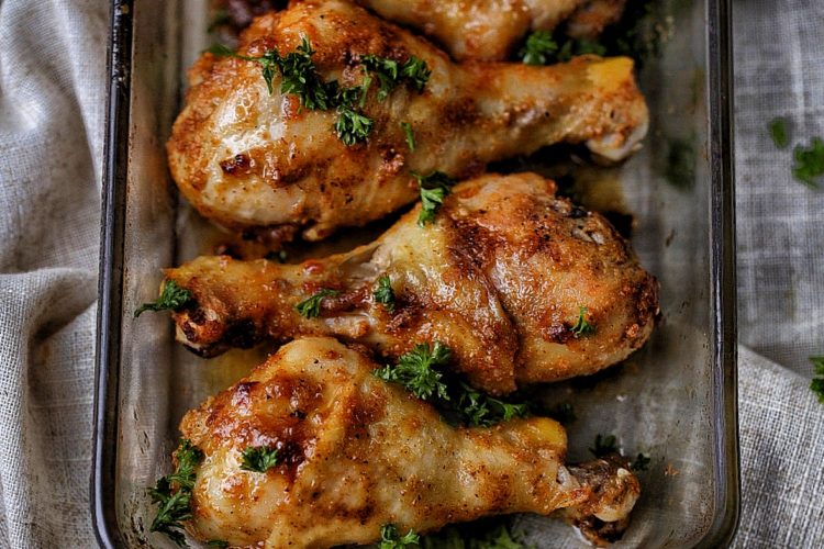 Oven roasted suya spiced chicken