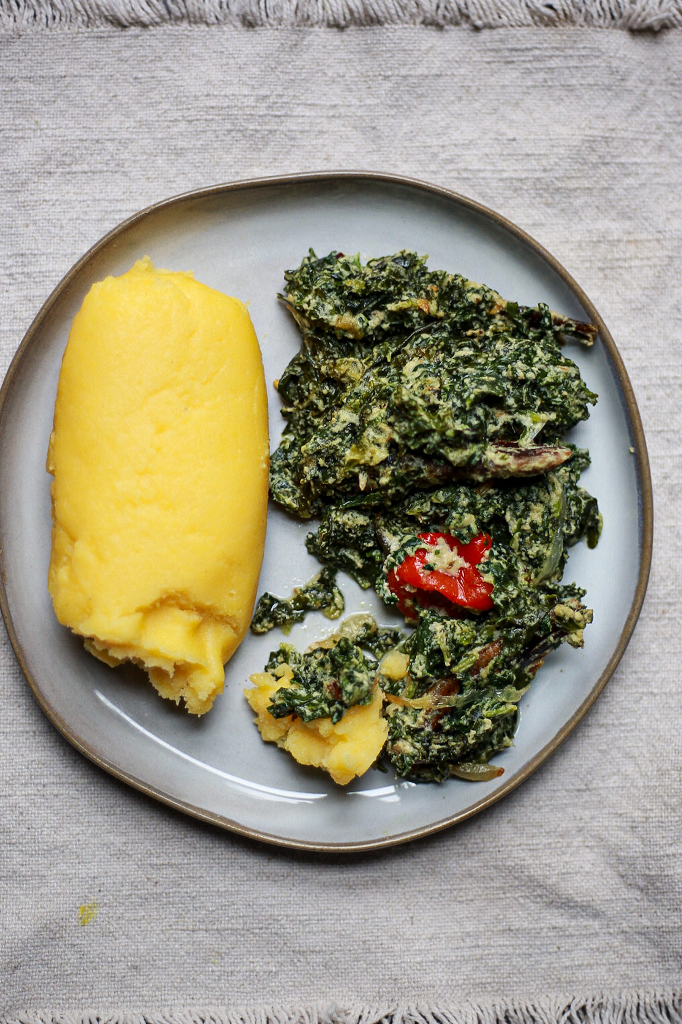 Ndole style kale and spinach