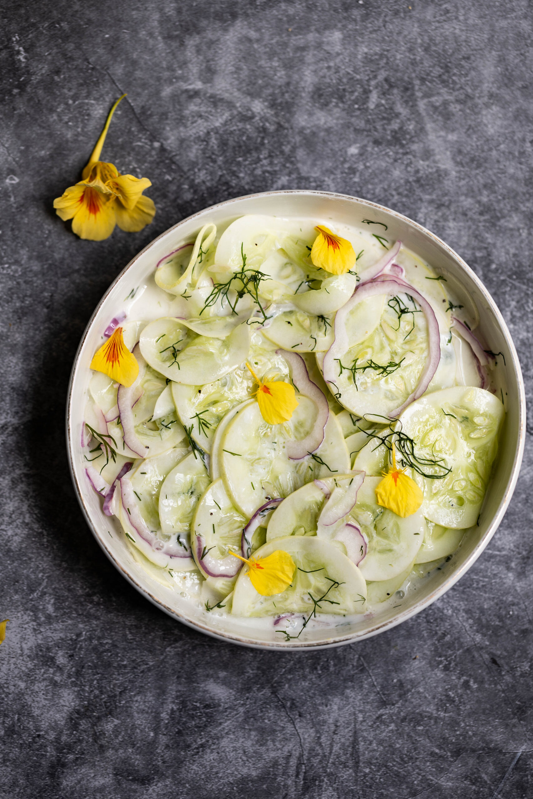 Dragon Egg Cucumber Salad